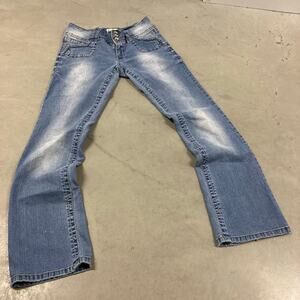 y2k angel low rise bootcut Jeans 30x31